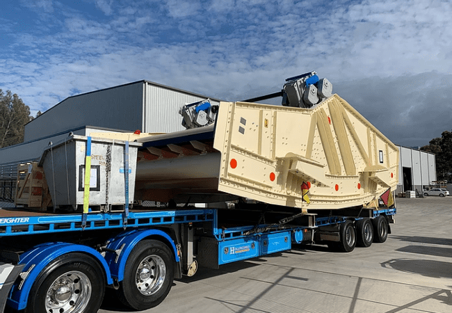 packaging for double deck vibrating screen