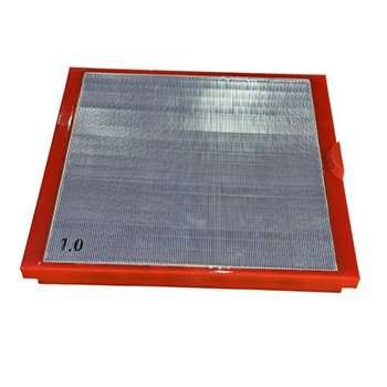 Polyurethane Frame Stainless Steel Slot Dehydration Sieve Plate