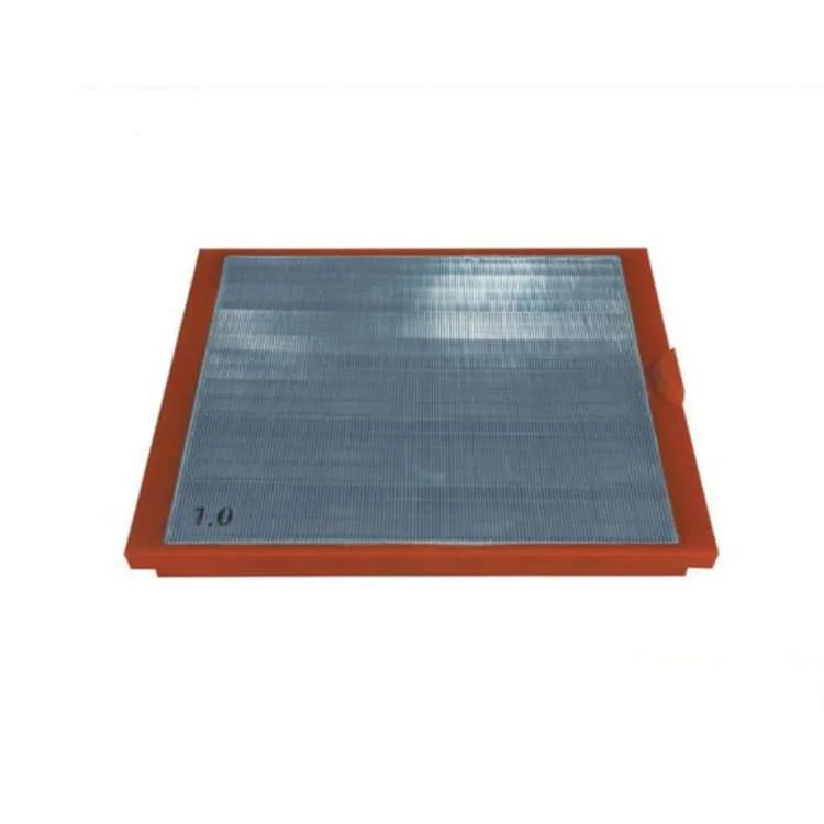 Stainless steel corrugated Polyurethane Screens